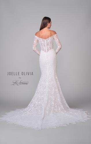 Picture of: Off the Shoulder Wedding Dress with Stunning Lace Sleeves and Illusion Back in IIINI, Style: J2157, Detail Picture 6