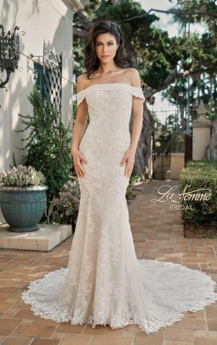 Picture of: Gorgeous Off the Shoulder Wedding Dress in Lace in IIINI, Style: B1190, Main Picture