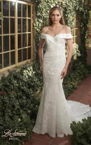 Picture of: Elegant Off the Shoulder Lace Wedding Dress in WWIII, Style: B1250, Main Picture
