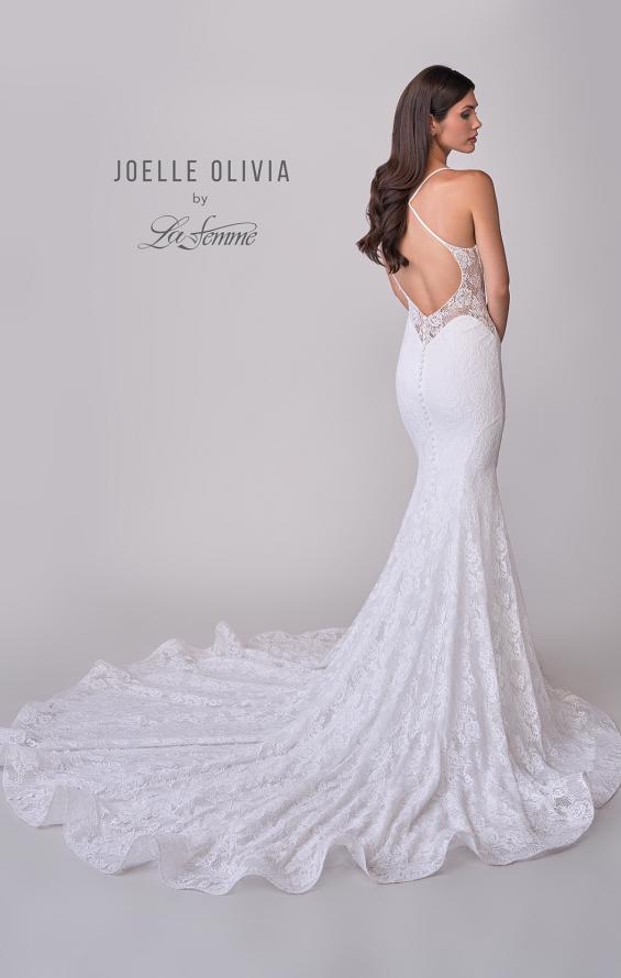 Picture of: Mermaid Wedding Dress with Soft Lace and Low Open Back in IIII, Style: J2143, Detail Picture 10