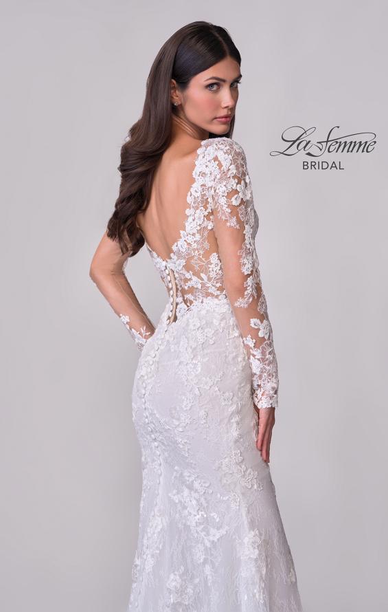 Picture of: Long Sleeve Wedding Dress with Beautiful Lace and Boning Detail in IIIII, Style: B1290, Detail Picture 9