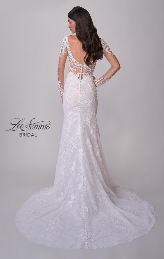 Picture of: Long Sleeve Wedding Dress with Beautiful Lace and Boning Detail in IIIII, Style: B1290, Detail Picture 5