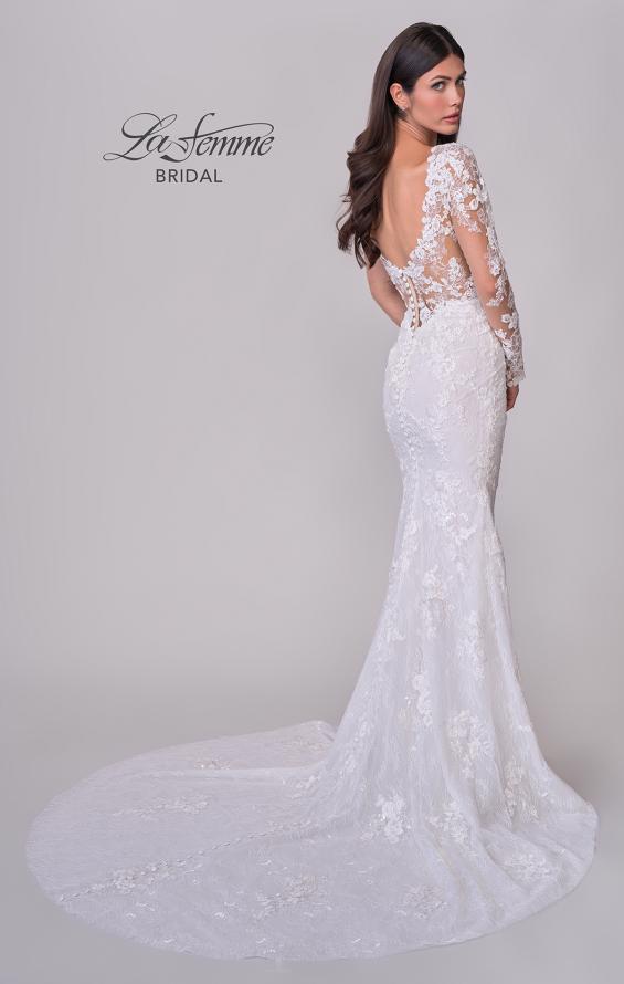 Picture of: Long Sleeve Wedding Dress with Beautiful Lace and Boning Detail in IIIII, Style: B1290, Detail Picture 6