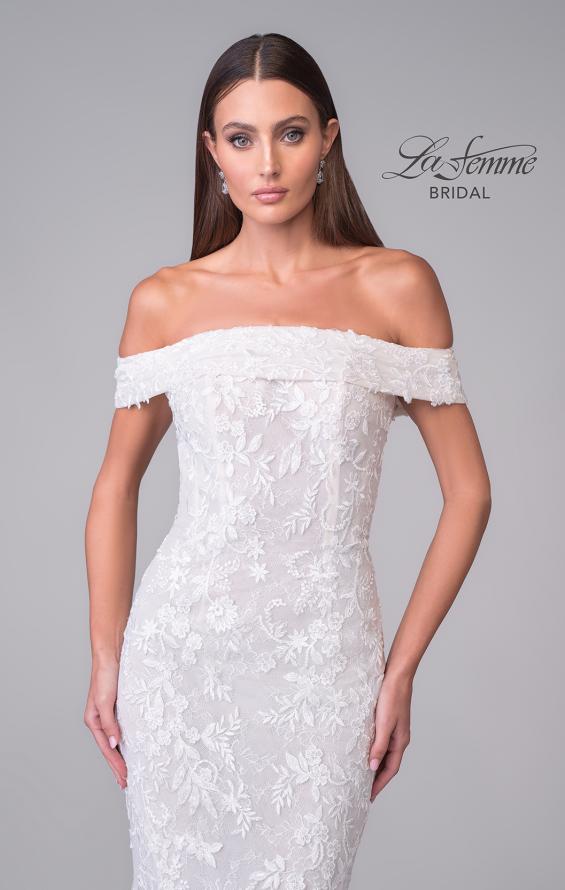 Picture of: Gorgeous Off the Shoulder Wedding Dress in Lace in IIINI, Style: B1190, Detail Picture 10