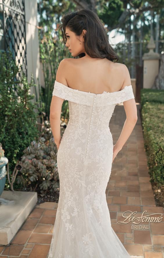 Picture of: Gorgeous Off the Shoulder Wedding Dress in Lace in IIINI, Style: B1190, Detail Picture 6