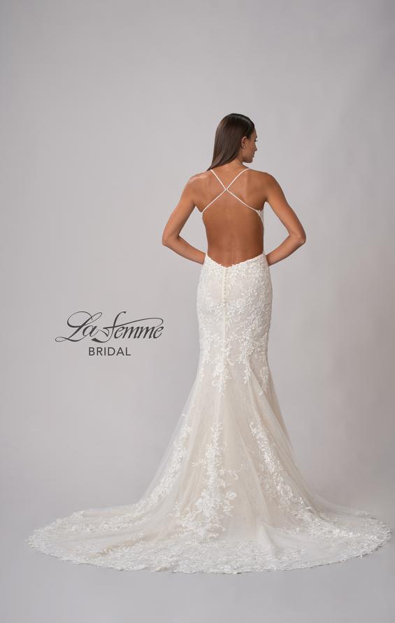 Picture of: Stunning Lace Wedding Gown with Open Back in WWINI, Style: B1244, Detail Picture 8