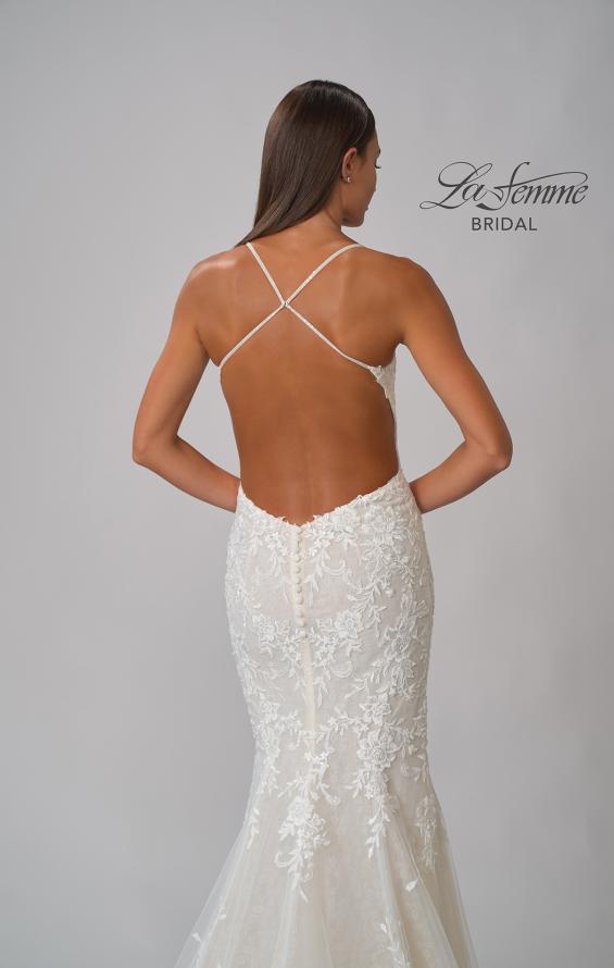 Picture of: Stunning Lace Wedding Gown with Open Back in WWINI, Style: B1244, Detail Picture 10