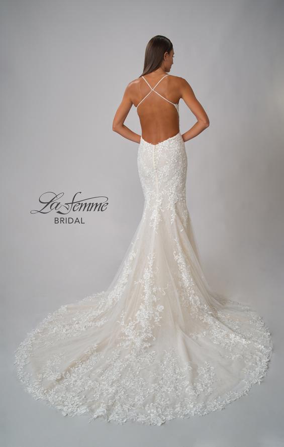 Picture of: Stunning Lace Wedding Gown with Open Back in WWINI, Style: B1244, Detail Picture 7