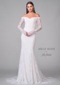 Picture of: Gorgeous Off the Shoulder Dress with Lace Sleeves and Illusion Back in IIII, Style: J2155, Detail Picture 4