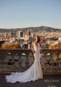 Picture of: Mermaid Wedding Dress with Soft Lace and Low Open Back in IIIIII, Style: J2143, Detail Picture 11
