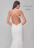 Picture of: Open Back Lace Gown with V Neck and Detailed Train in IIINI, Style: J2167, Detail Picture 8
