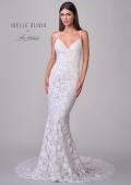 Picture of: Elegant Lace Mermaid Wedding Dress with Criss Cross Open Back in IIINI, Style: J2184, Detail Picture 4