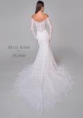 Picture of: Off the Shoulder Wedding Dress with Stunning Lace Sleeves and Illusion Back in IIINI, Style: J2157, Detail Picture 5