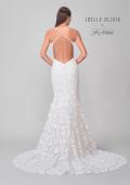 Picture of: Open Back Lace Gown with V Neck and Detailed Train in IIINI, Style: J2167, Detail Picture 6