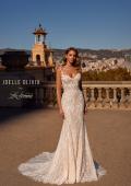 Picture of: Gorgeous Lace Wedding Gown with Scallop Lace Edges and Illusion Bodice in IIINI, Style: J2224, Detail Picture 6