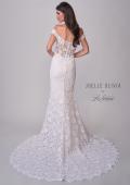 Picture of: Lace Off the Shoulder Wedding Dress with Beautiful Illusion Lace Back in IIINII, Style: J2201, Detail Picture 5