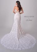 Picture of: Mermaid Lace Wedding Dress with Unique Bustier Bodice and Sheer Lace Back in IINI, Style: J2222, Detail Picture 9