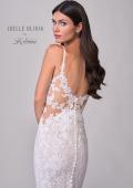Picture of: Mermaid Lace Wedding Dress with Unique Bustier Bodice and Sheer Lace Back in IINI, Style: J2222, Detail Picture 13