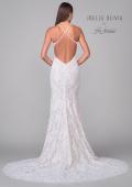 Picture of: Open Back Stretch Lace Gown with Beautiful Train in IINI, Style: J2156, Detail Picture 6