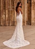 Picture of: Lace Fit and Flare Wedding Dress with Illusion Back in IIRI, Style: J2332, Main Picture