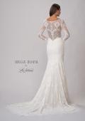 Picture of: Lovely Lace Gown with Illusion Long Sleeves and Back Detail in ILW, Style: J2097, Detail Picture 15