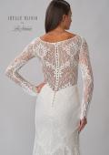Picture of: Lovely Lace Gown with Illusion Long Sleeves and Back Detail in ILW, Style: J2097, Detail Picture 17