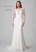 Picture of: Lovely Lace Gown with Illusion Long Sleeves and Back Detail in ILW, Style: J2097, Detail Picture 18