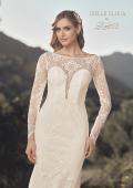Picture of: Lovely Lace Gown with Illusion Long Sleeves and Back Detail in ILW, Style: J2097, Detail Picture 1