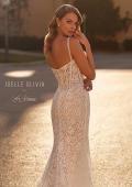 Picture of: Lace Wedding Dress with Bustier Style Top and Unique Straps in WIII, Style: J2216, Detail Picture 2
