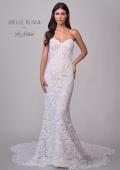 Picture of: Strapless Lace Wedding Gown with Sweeheart Top and Clover Train in WIINI, Style: J2219, Detail Picture 8