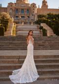 Picture of: Wedding Dress with Gorgeous Lace Pattern and V Neckline in WIINI, Style: J2227, Detail Picture 4