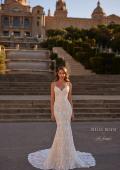 Picture of: Wedding Dress with Gorgeous Lace Pattern and V Neckline in WIINI, Style: J2227, Detail Picture 6