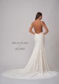Picture of: Open Back Lace Wedding Dress with Plunge Neckline in WINI, Style: J2096, Detail Picture 8