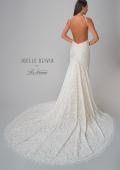 Picture of: Open Back Lace Wedding Dress with Plunge Neckline in WINI, Style: J2096, Detail Picture 7