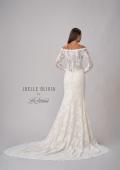 Picture of: Beautiful Lace Off the Shoulder Long Sleeve Gown in WINW, Style: J2091, Detail Picture 6