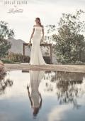 Picture of: Elegant Off the Shoulder Gown with Train in ivory, Style: J2016, Main Picture