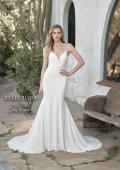 Picture of: Chic Luxe Knit Dress with Draped Neckline in ivory, Style: J2077, Main Picture