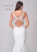 Picture of: Trumpet Gown with Lace Detail Bodice and Illusion Sides in ivory, Style: J2121, Detail Picture 9
