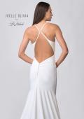 Picture of: Chic Luxe Knit Dress with Draped Neckline in ivory, Style: J2077, Detail Picture 10