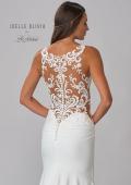 Picture of: Wedding Gown with Ornate Lace Top and Illusion Back in ivory, Style: J2101, Detail Picture 13