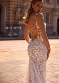 Picture of: Luxurious Lace Wedding Gown with V Neckline And Illusion Back in ivory, Style: J2255, Detail Picture 2
