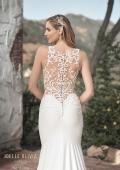 Picture of: Wedding Gown with Ornate Lace Top and Illusion Back in ivory, Style: J2101, Detail Picture 3