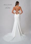 Picture of: Wedding Dress with Knot Detail and Draped Neckline in ivory, Style: J2099, Detail Picture 5