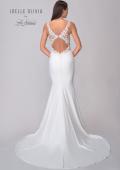 Picture of: Trumpet Gown with Lace Detail Bodice and Illusion Sides in ivory, Style: J2121, Detail Picture 5