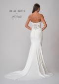 Picture of: Sweetheart Lace Bodice Gown with Ruched Skirt in ivory, Style: J2082, Detail Picture 6
