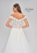 Picture of: Wedding Gown with Ornate Lace Off the Shoulder Bodice in III, Style: B1050, Detail Picture 10