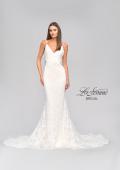 Picture of: Stunning Lace Fitted Gown with Sheer Back in III, Style: B1052, Detail Picture 15