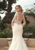 Picture of: Mermaid Dress with Stunning Lace and Sheer Sleeves in III, Style: B1091, Detail Picture 6