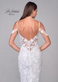 Picture of: Lace Trumpet Wedding Dress with Off the Shoulder Straps in IIII, Style: B1240, Detail Picture 10