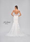 Picture of: Illusion Lace Back Wedding Gown with Trumpet Skirt in IIII, Style: B1034, Detail Picture 15